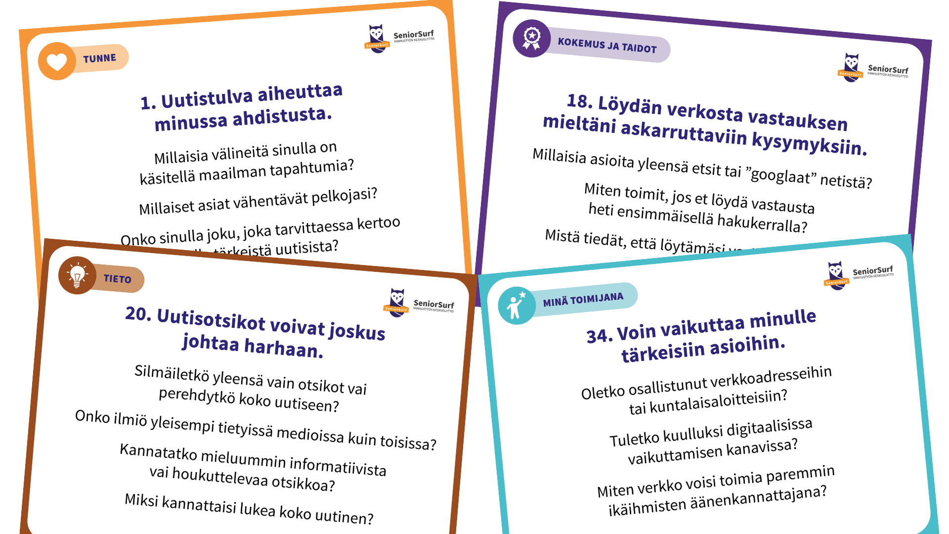 Mediataitokortit senioreille