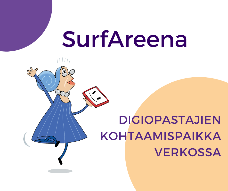 SurfAreena III: Erilaiset oppijat ja apuvälineet digiopastuksessa