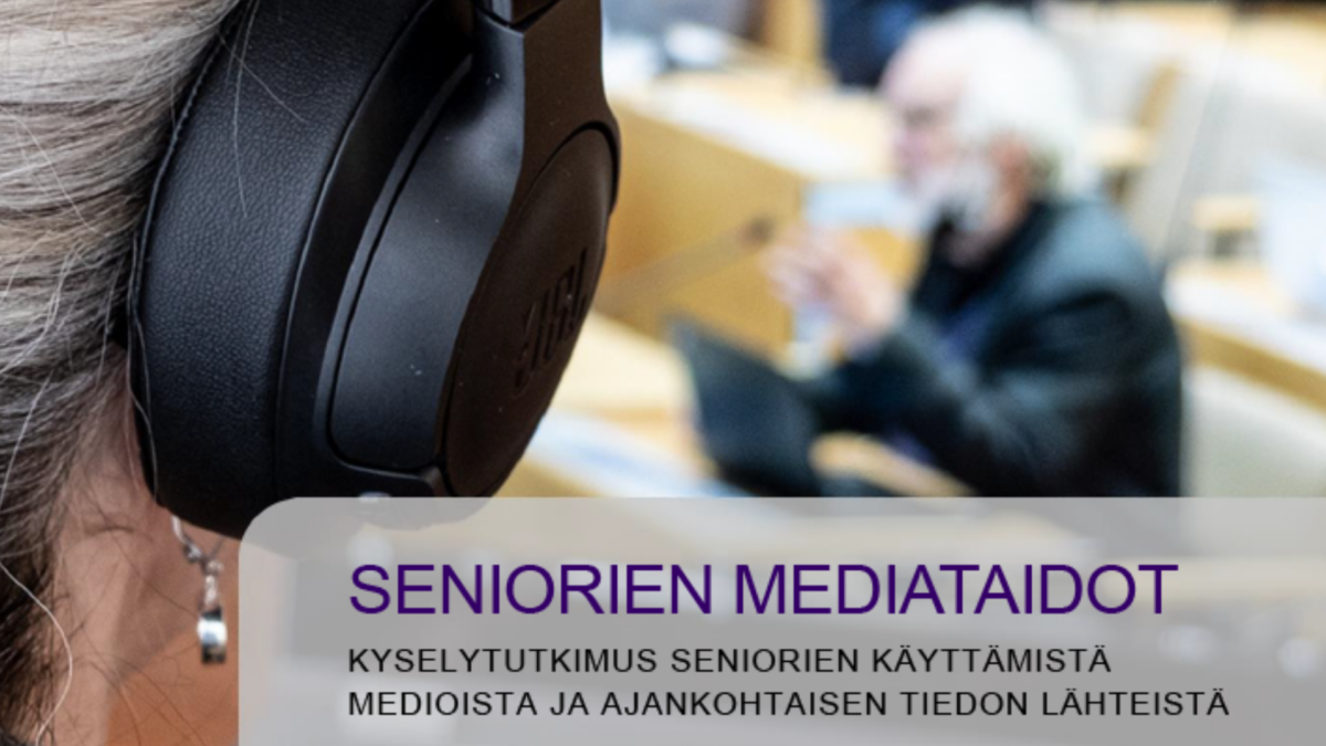 Raportti: Seniorien mediataidot -tutkimus