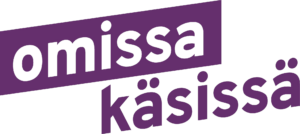 Omissa käsissä logo